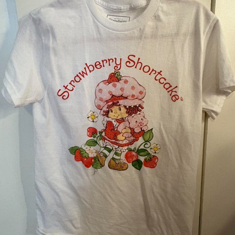 Strawberry Shortcake Graphic Tee - White
